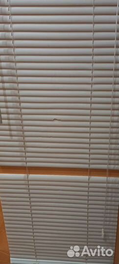 Жалюзи горизонтальные бу 50см, 60см 4шт