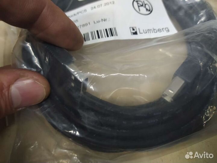 Кабель для принтера USB typeA-typeB 5 метров