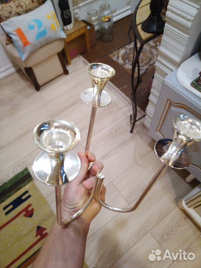 Подсвечник металлический