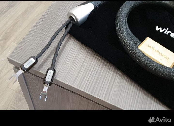 Акустический Wirewoo 911,RCA и питание Hi-End