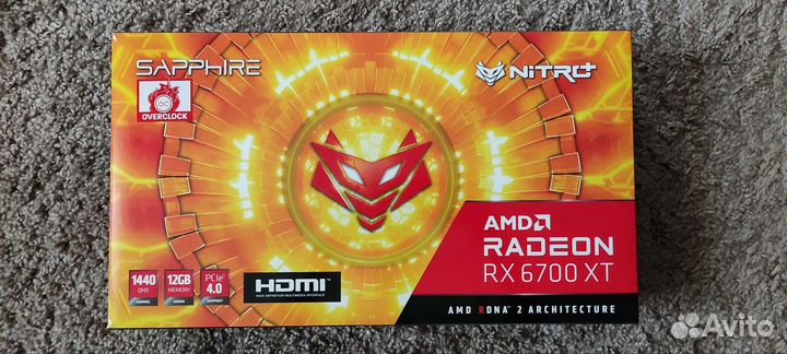 Rx 6700xt sapphire nitro plus