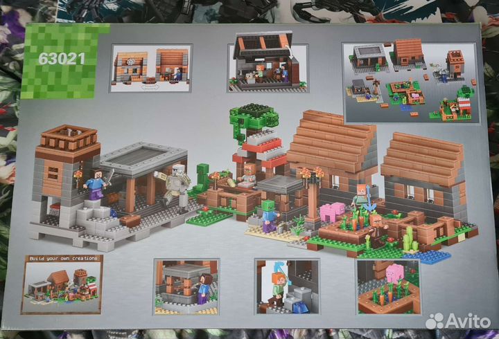 Lego Creator Большая деревня Майнкрафт