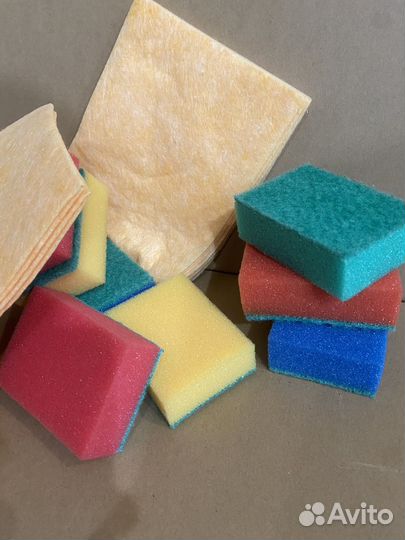 Губки для мытья посуды опт