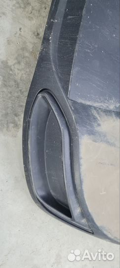 Юбка заднего бампера vw polo lifrback