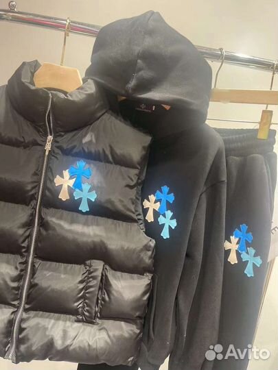 Спортивный костюм зимний Chrome Hearts