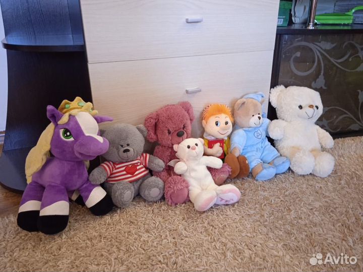 Детские игрушки мягкие