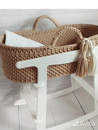 Люлька для новорожденных из трикотажной пряжи