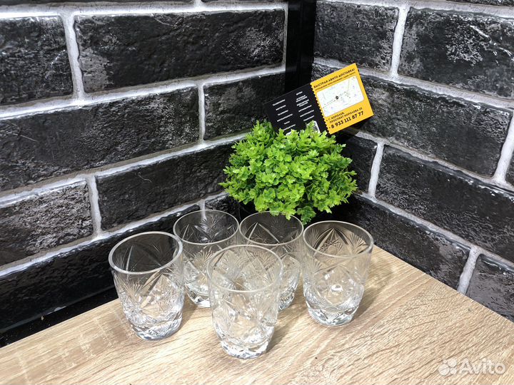 К.2087 Рюмки хрусталь 5шт. СССР
