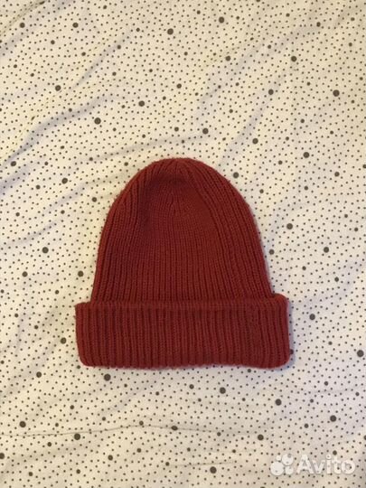 Кашемировые шапка и шарф серые (+ красная)