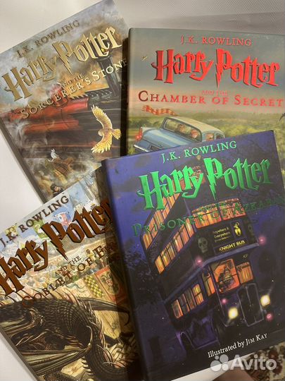 Комлект из 4 книг с иллюстрацими Джима Кея