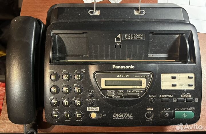 Факс Panasonic KX-FT26