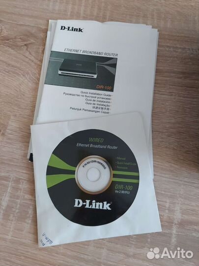 Роутер D-Link dir-100 (без wi-fi)