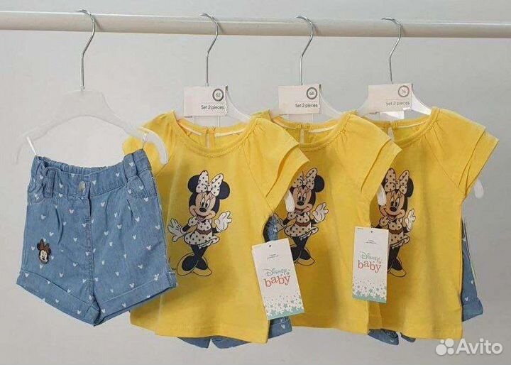 Костюм летний с Минни новый