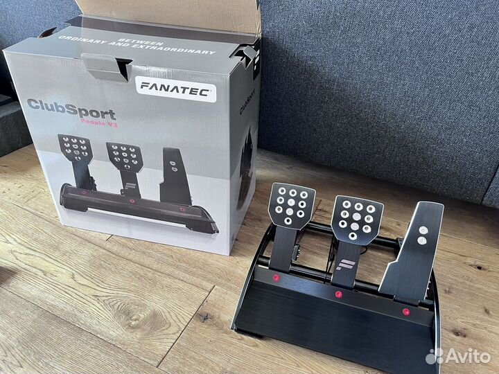 Fanatec Clubsport Pedals V3