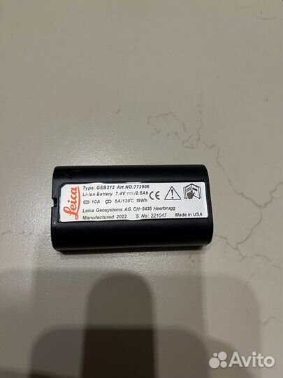 Аккумуляторная батарея Leica GEB212