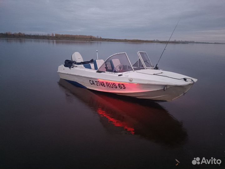 Продам Казанка 5м4 с мотором Yamaha 55