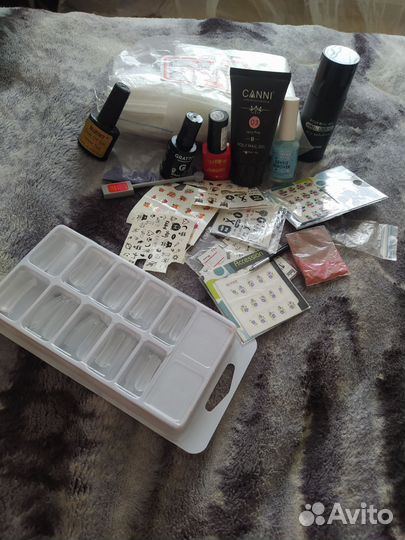 Гель лаки для маникюра набор бу