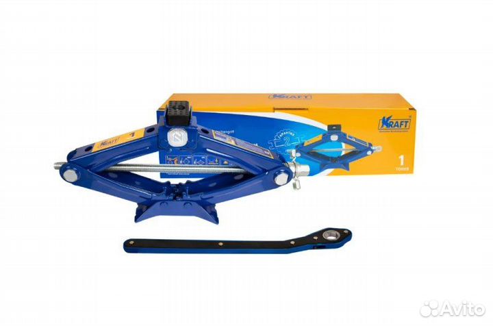 Домкрат ромбовый 1,5т (105-380мм) трещотка