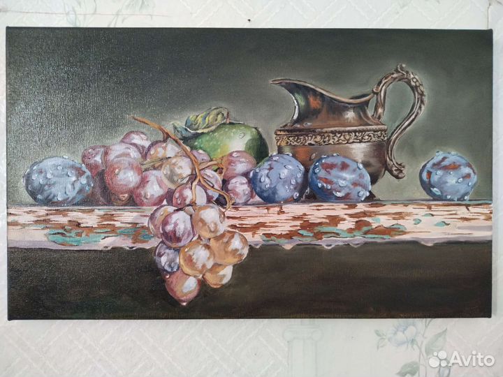 Натюрморт маслом на заказ