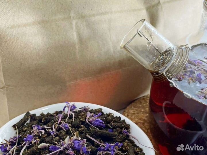 Иван-чай с цветами сделан летом 2O23, свой