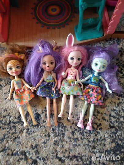 Кукольные домики Эндчатимелс и куклы