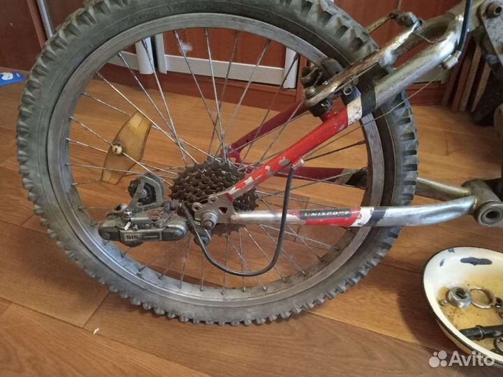 Двухподвесный велосипед