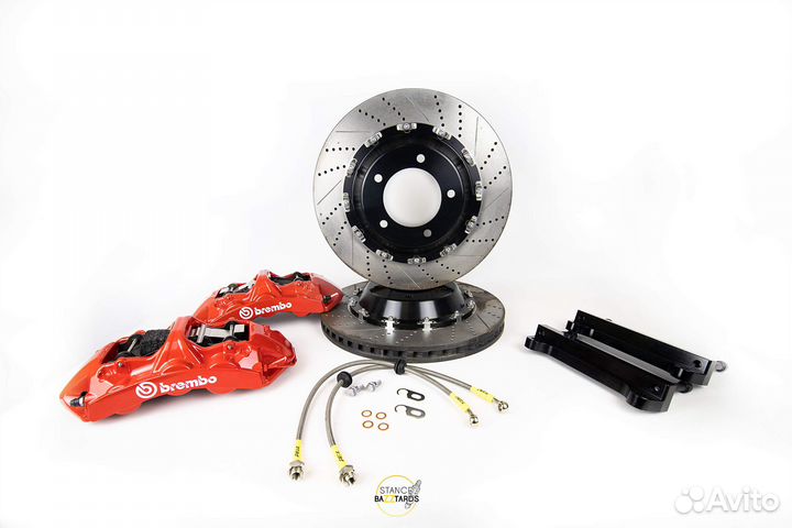 Тюнинг тормоза Range Rover Evoque Brembo GT6 перед