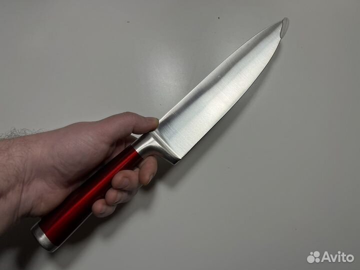 Набор кухонных ножей с магнитным держателем