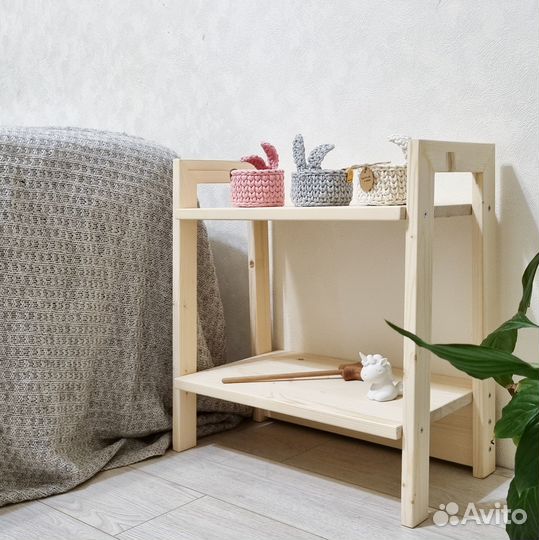 Детский стеллаж маленький / тумбочка детская