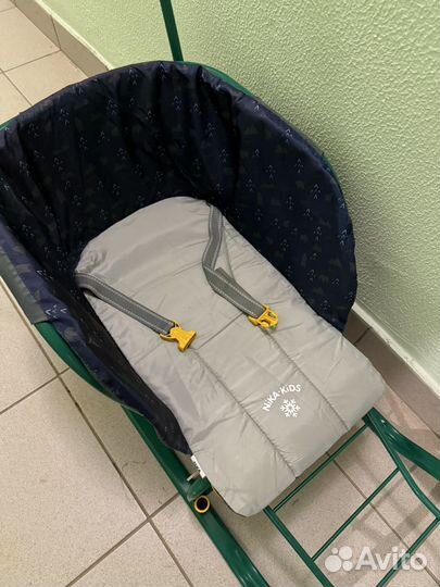 Детские санки с колесами