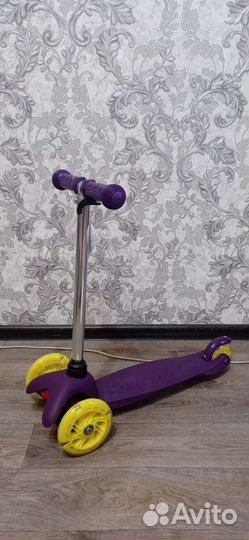 Самокат трехколесный детский