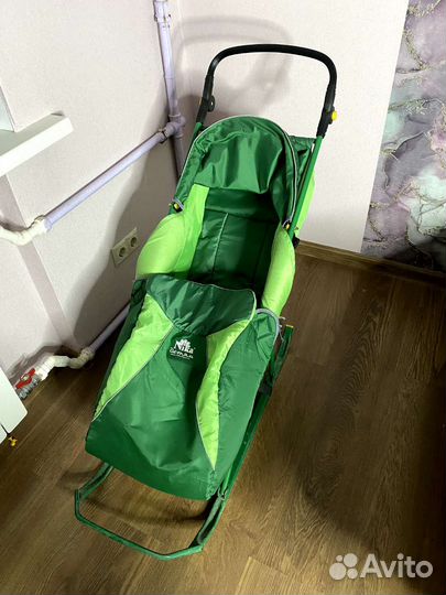 Детские санки коляска