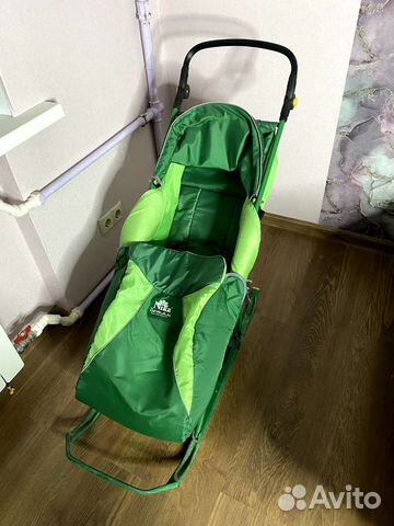 Детские санки коляска