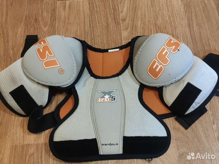 Нагрудник хоккейный efsi размер YTH L