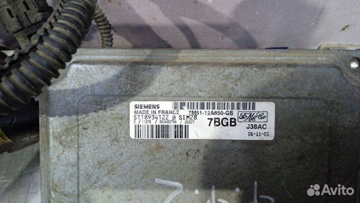 Блок управления двигателем Ford Focus 2 2006
