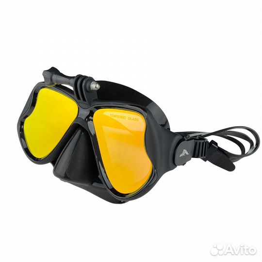 Маска Scorpena X2 просветлён., с креплением для ка