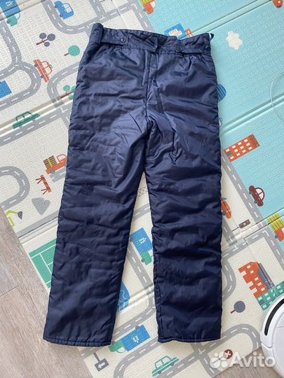 Мужские рабочие брюки утепленные