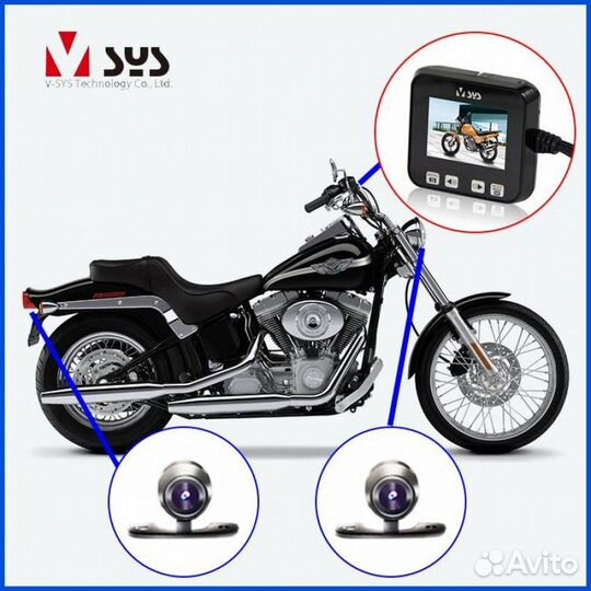 Идеорегистратор для мотоцикла NP motocam X2 2ch GP