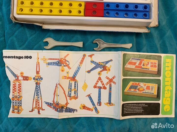 Конструктор montage 100 детский