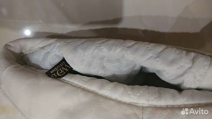 Шляпа кожаная натуральная с подкладом