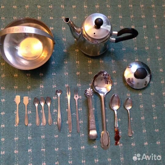 Столовые приборы мельхиор СССР