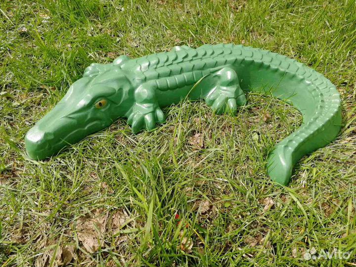 Фигуры Крокодила, черепахи, лягушки из бетона