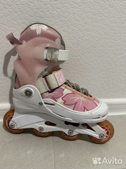 Набор для катания на роликах для девочки