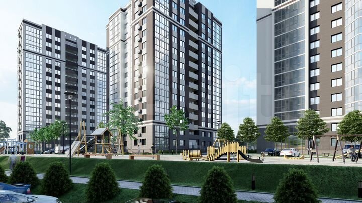 1-к. квартира, 44,5 м², 14/14 эт.