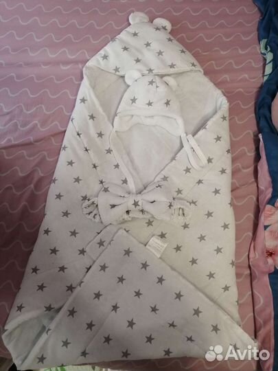 Конверт одеяло на выписку