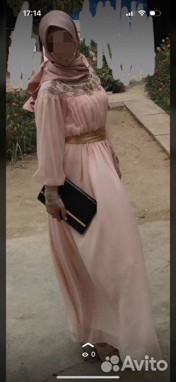 Вечернее платье 42 44 бу