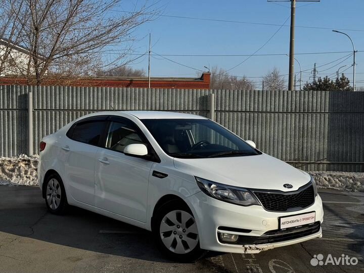 Kia Rio 1.6 МТ, 2016, 153 000 км