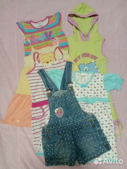 Сарафан и комбез для девочки