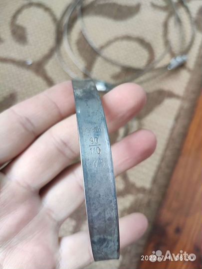 Хомуты металлические винтовые большие размеры