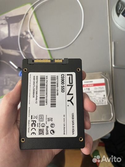 SSD PNY 120gb